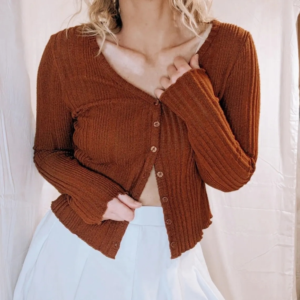 cropped cardi